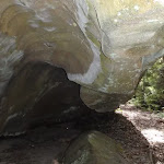 Smaller cave