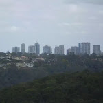 Views from top of Timbergetters to Chatswood