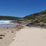 Looking south west from Snapper Point beach