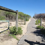 Beach access track