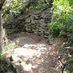 Stone wall near Hermit Point