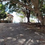 Path leading behind the cafe at Shark Bay