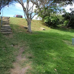 Steps on the southern side of Green (Laings) Point