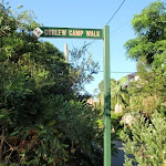 Sign to Curlew Camp