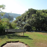 Park benches and gradens