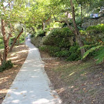 Path at the north western side of Cremorne Point
