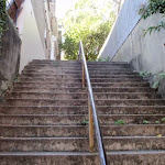 Steps above Waruda St