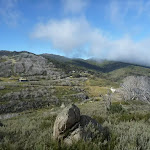 View of Guthega Township from ridge