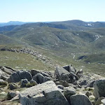 View from Mt Kosciuszko