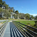 Crossing over the Thredbo River