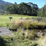 Int of Riverside Walk and golf course bridge
