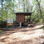 Toilet and infromation at Freshwater Camping Area
