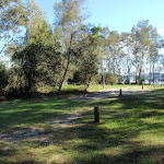 Campsites along the water