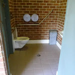 Accessible toilets at Point Plomer