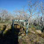 Signpost at Bobs Ridge
