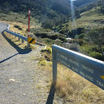 Sign on northern side of the Alpine Way