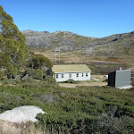 Schlink Hut from the old road