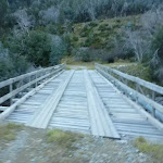 Bridge at the bottom of the Disappointment Spur / Aqueduct Track