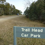Trail Head sign on Tooma Rd