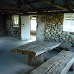 Inside Keebles Hut