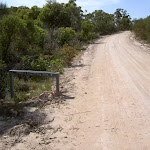 The Basin service trail