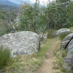 Walking amoung the boulders