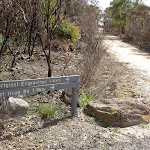 Signpost down the hill