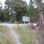 Intersection at the lower end of Thredbo Diggings