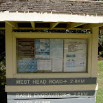 Information sign at the Basin