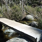 Bridge spanning Sawpit Creek on the Pallaibo and Sawpit Tracks