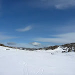 Snowhoeing through Perisher Valley