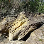 Sandstone rock on Smiths Creek Trail