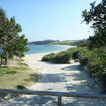 Access to Frenchmans Bay beach, near La Perouse