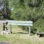 Parks Depot sign, near Botany Bay National Park