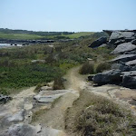 View and track on Cape Banks in Botany Bay National Park