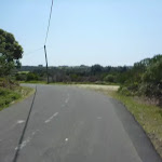 Road near coastal cemetary