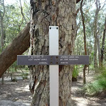Memorial at Chinamans Gully