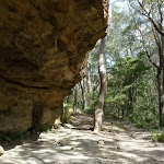 Camping cave at Chinamans Gully