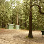 Toilet block at Cauuarina campsite in the Watagans