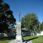 Historical memorial at Anzac Park