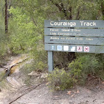 Sign post for Couranga Track