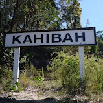 Old Kahibah Train station sign