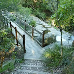 Bridge over Little Flaggy Creek on the Yuelarbah Walking Track