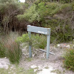 Signpost to Marley Beach