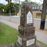 Memorial commemorating the naming of the Hawkesbury River