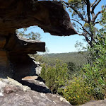 Small cave west of Berowra Heights