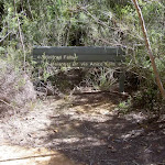 Winifred Falls sign