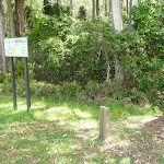 GNW sign beside Heaton Lookout