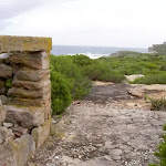 Southern Marley Headland ruins