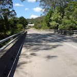 Crossing Stephensons Bridge over the Wyong River